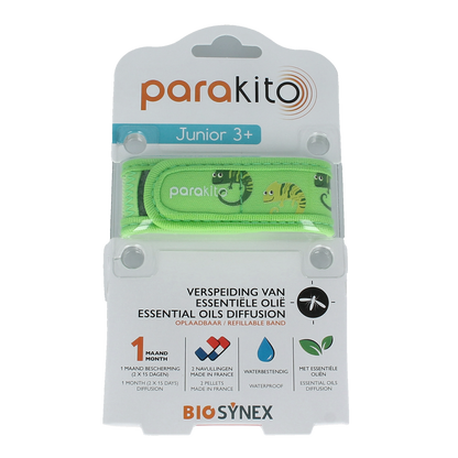 Parakito Anti mug armband junior kameleon 1.00 Stuks