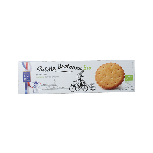 Island Bakery Boter galettes koekjes bio 130.00 Gram