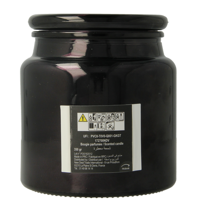 Elle Home Vanilla intense candle jar 350 Gram