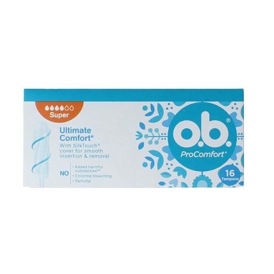 OB Tampons procomfort super 16 Stuks