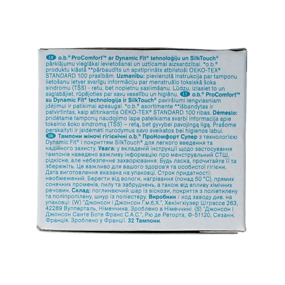 OB Tampons procomfort super 32 Stuks