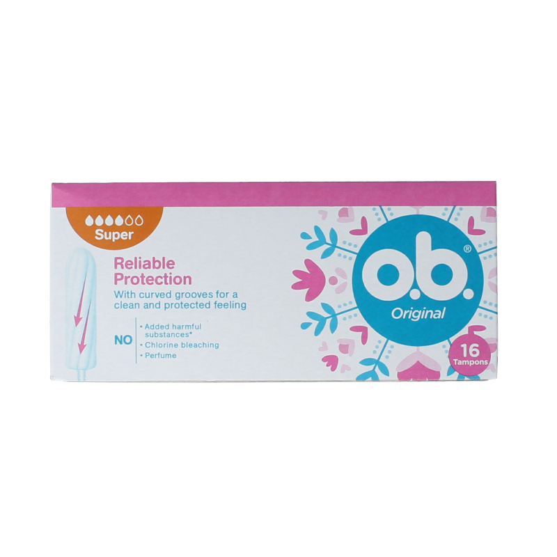 OB Tampons original super 16 Stuks