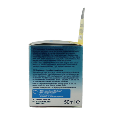 Neutrogena Hydro boost creme gel moisturiser  50 Milliliter
