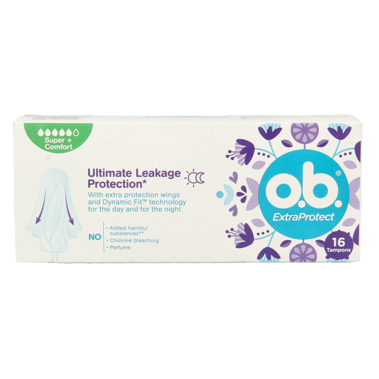 OB Tampons extra protect super plus 16 Stuks