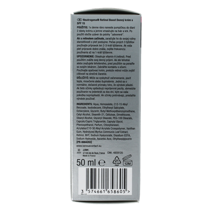 Neutrogena Retinol dagcreme boost SPF15 50 Milliliter
