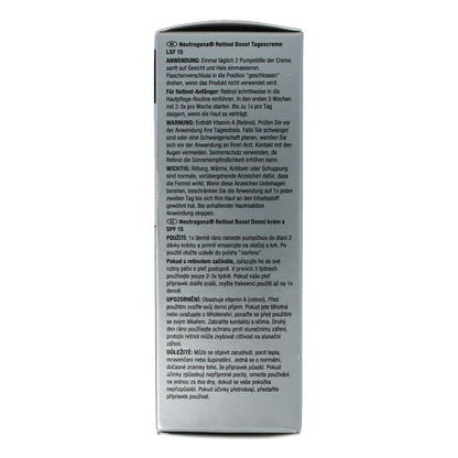 Neutrogena Retinol dagcreme boost SPF15 50 Milliliter