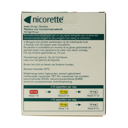 Nicorette Pleister 10mg 14 Stuks