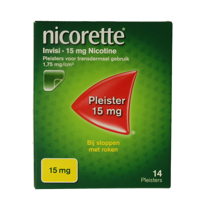 Nicorette Pleister 15mg 14 Stuks