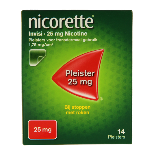 Nicorette Pleister 25mg 14 Stuks