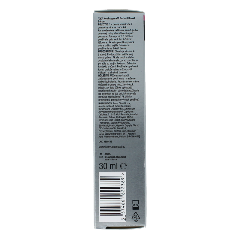 Neutrogena Retinol boost serum 30 Milliliter