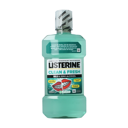 Listerine Mondwater clean & fresh 500 Milliliter