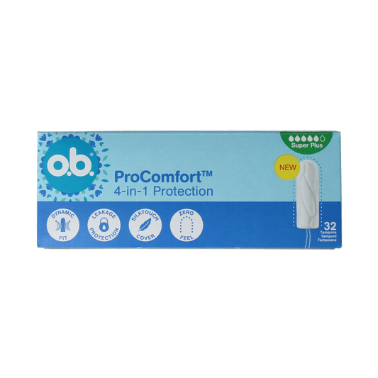 OB Tampons pro comfort advanced super plus 32.00 Stuks
