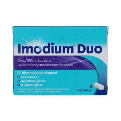 Imodium Imodium duo 6.00 Stuks