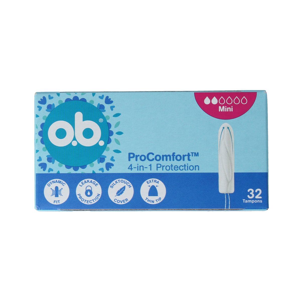 OB Tampons pro comfort advanced mini 32.00 Stuks