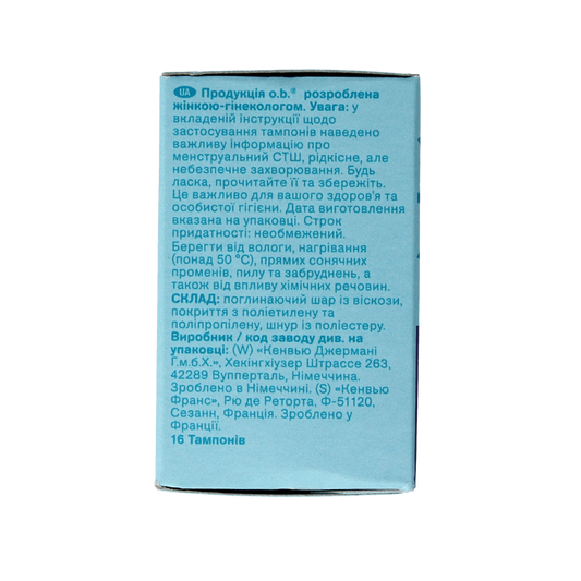 OB Tampons extra protect normal 16.00 Stuks