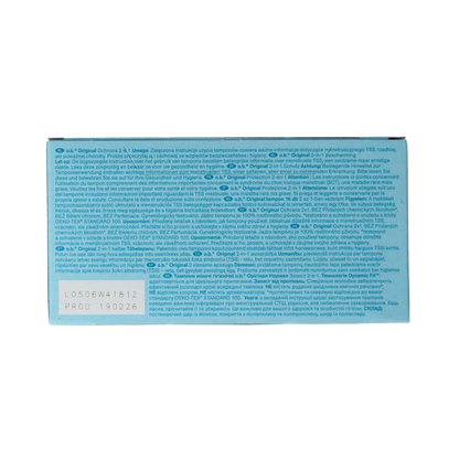 OB Tampons original dynamic fit normal 16.00 Stuks