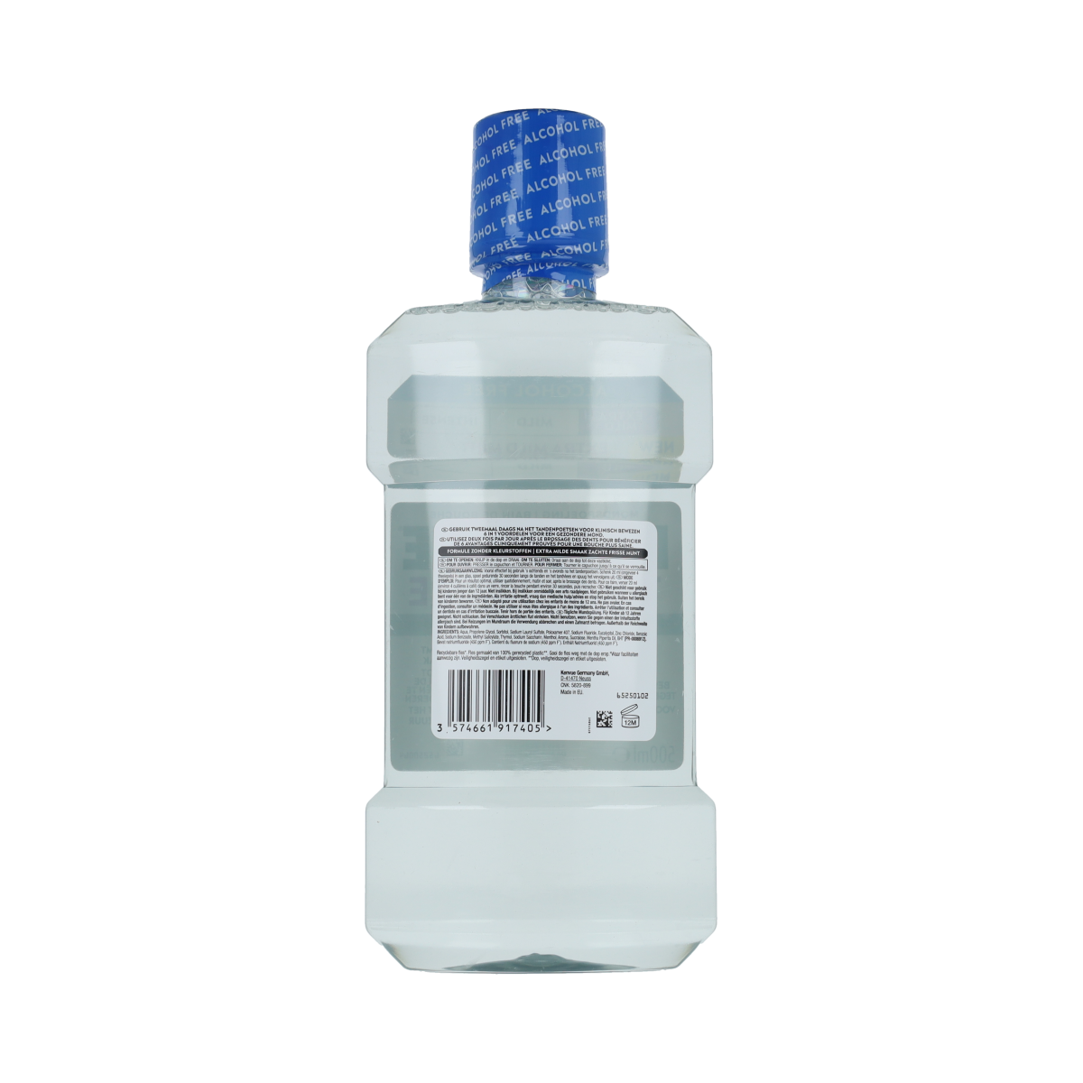 Listerine Listerine Total Care AlcoholFree Extra Mild 500ml 500.00 Milliliter