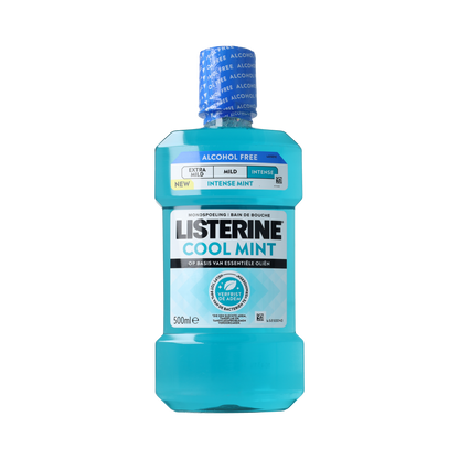 Listerine Listerine Coolmint AlcoholFree Intense 500ml 500.00 Milliliter