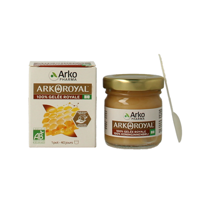 Arko Royal Royal jelly 100% koninginnebrij bio 40 Gram
