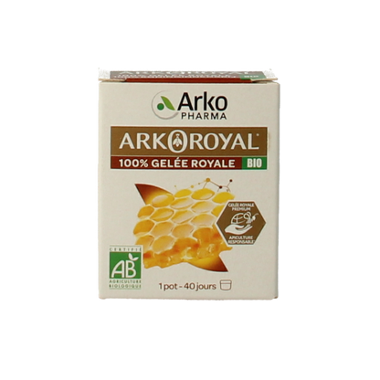 Arko Royal Royal jelly 100% koninginnebrij bio 40 Gram
