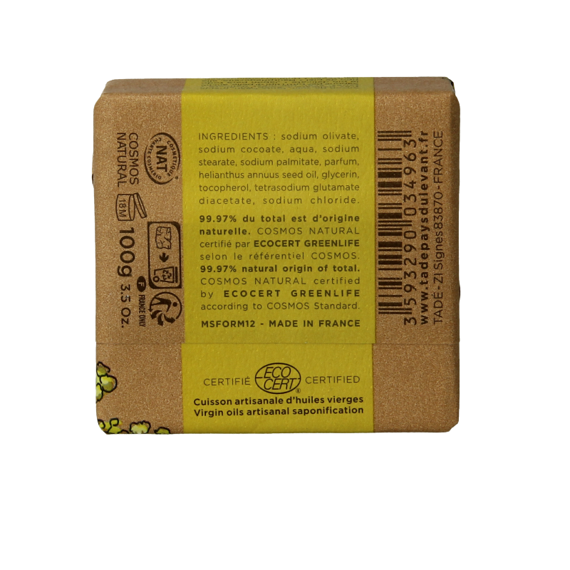 Marseille Soap Mimosazeep cosmos naturel 100 Gram