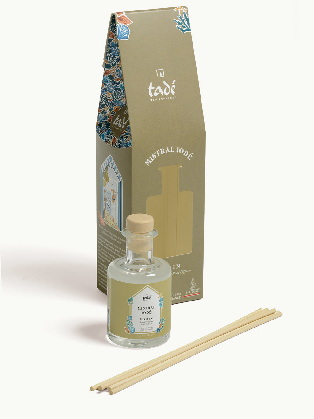 Tade Geurstokjes marin 100 Milliliter