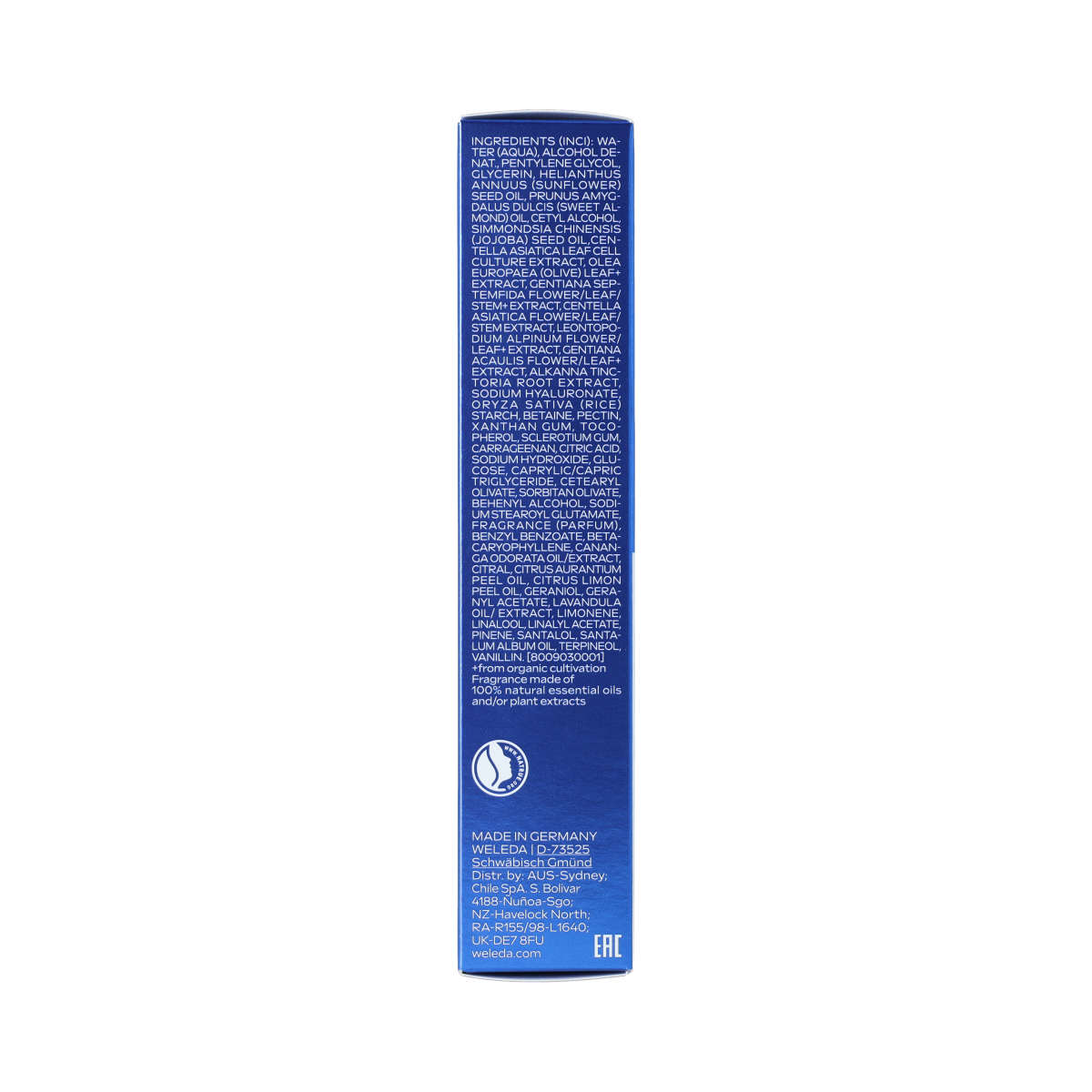 Weleda Exo boost double serum blauwe gentiaan 30.00 Milliliter