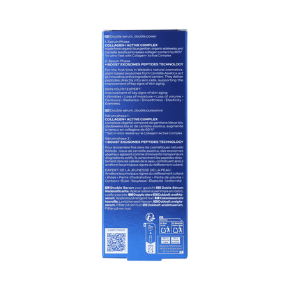 Weleda Exo boost double serum blauwe gentiaan 30.00 Milliliter