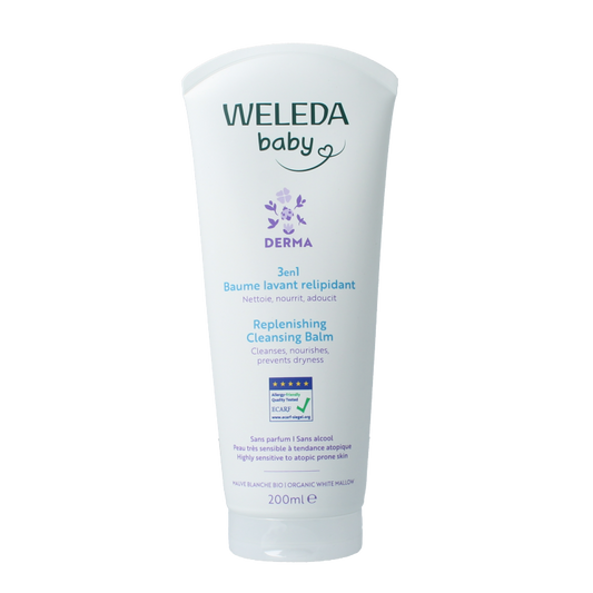 Weleda Baby derma 3 in 1 douchecreme bio 200 Milliliter