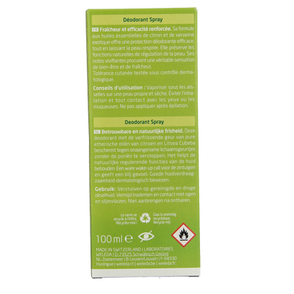 Weleda Citrus deodorant spray 100 Milliliter