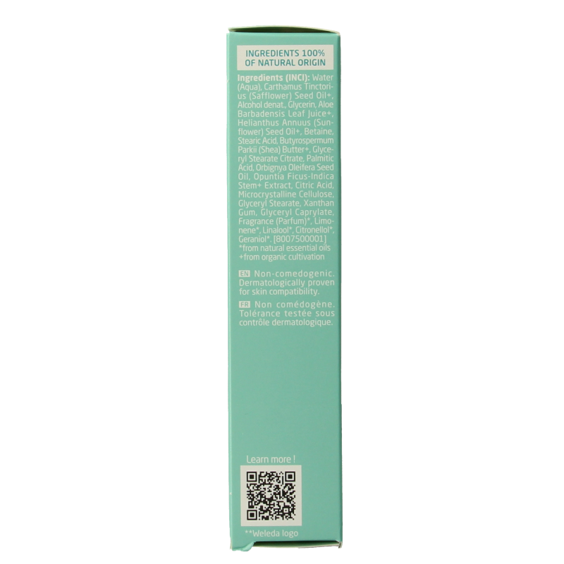 Weleda Hydra+ 48h gezichtscreme hydraterende 30 Milliliter