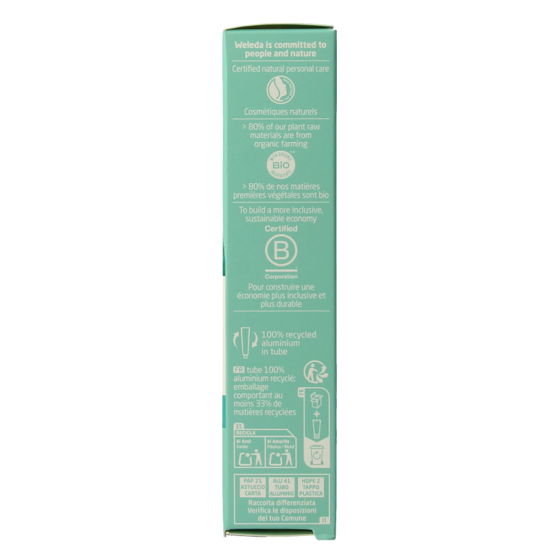 Weleda Hydra+ 48h gezichtscreme hydraterende 30 Milliliter
