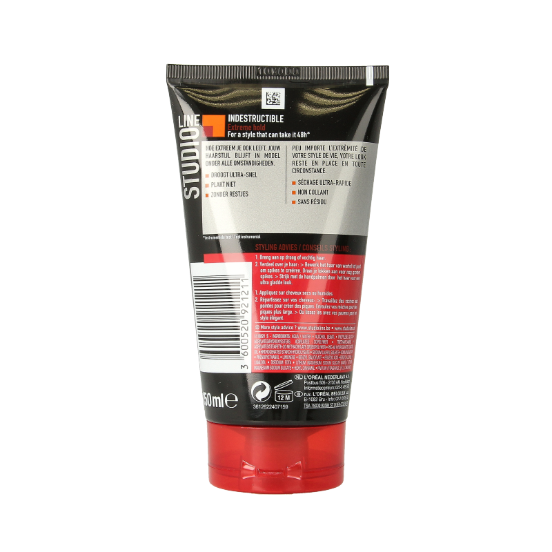 Studio Line Studio line indestructible gel 48 hours tube 150 Milliliter
