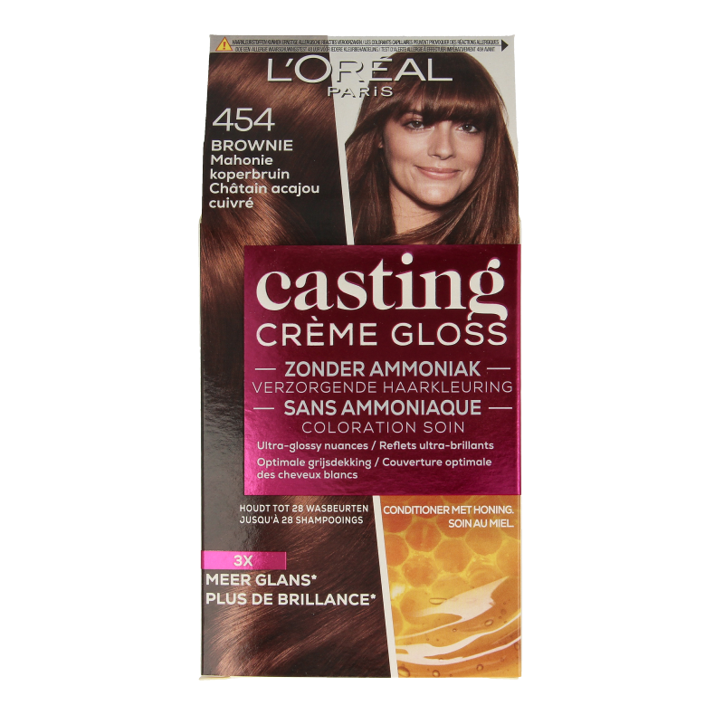 Casting Casting creme gloss 454 Brownie  1 Set