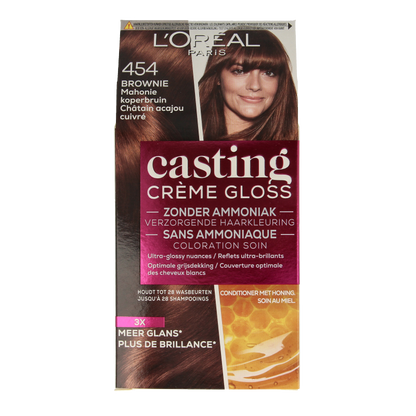 Casting Casting creme gloss 454 Brownie  1 Set