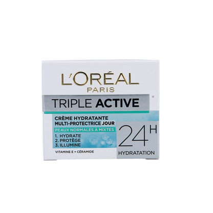L'Oreal Paris Dermo expertise triple active norm/gem hd dagcreme 50 Milliliter