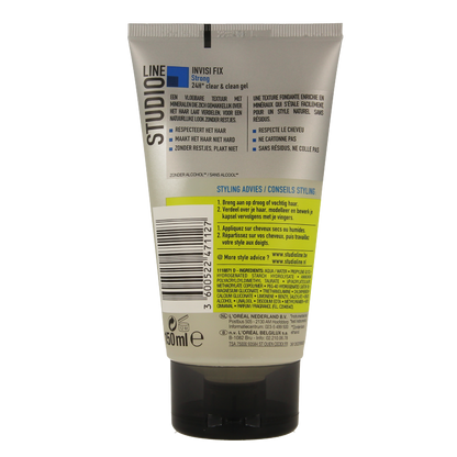 Studio Line Studio line invisible fix gel strong 150 Milliliter