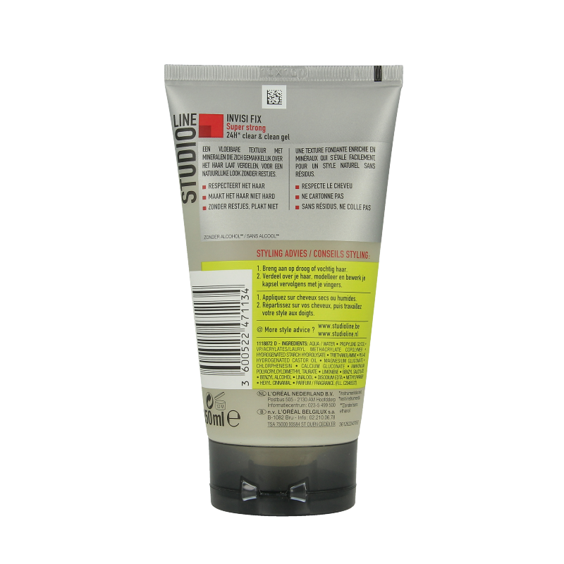 Studio Line Studio line invisible fix gel super strong 150 Milliliter