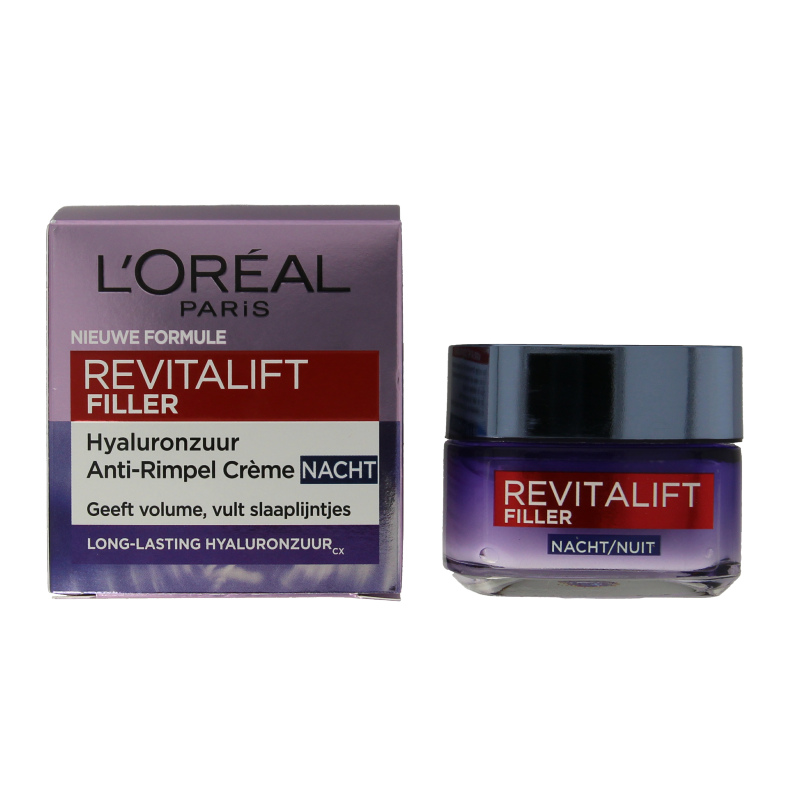 L'Oreal Paris Revitalift filler nachtcreme 50 Milliliter