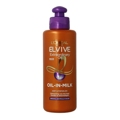 Elvive Extraordinary oil in milk krul verzorging  200 Milliliter