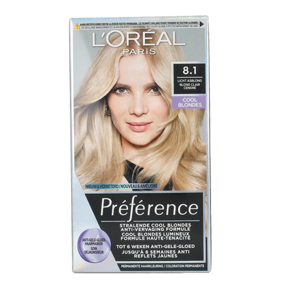 Preference 8.1 Copenhagen licht asblond 1 Set