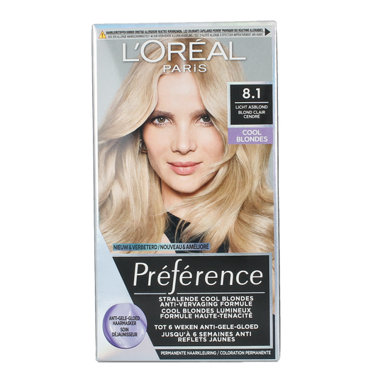 Preference 8.1 Copenhagen licht asblond 1 Set
