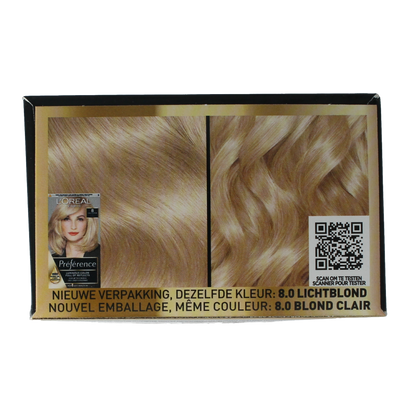 Preference 8 Californie lichtblond 1 Set