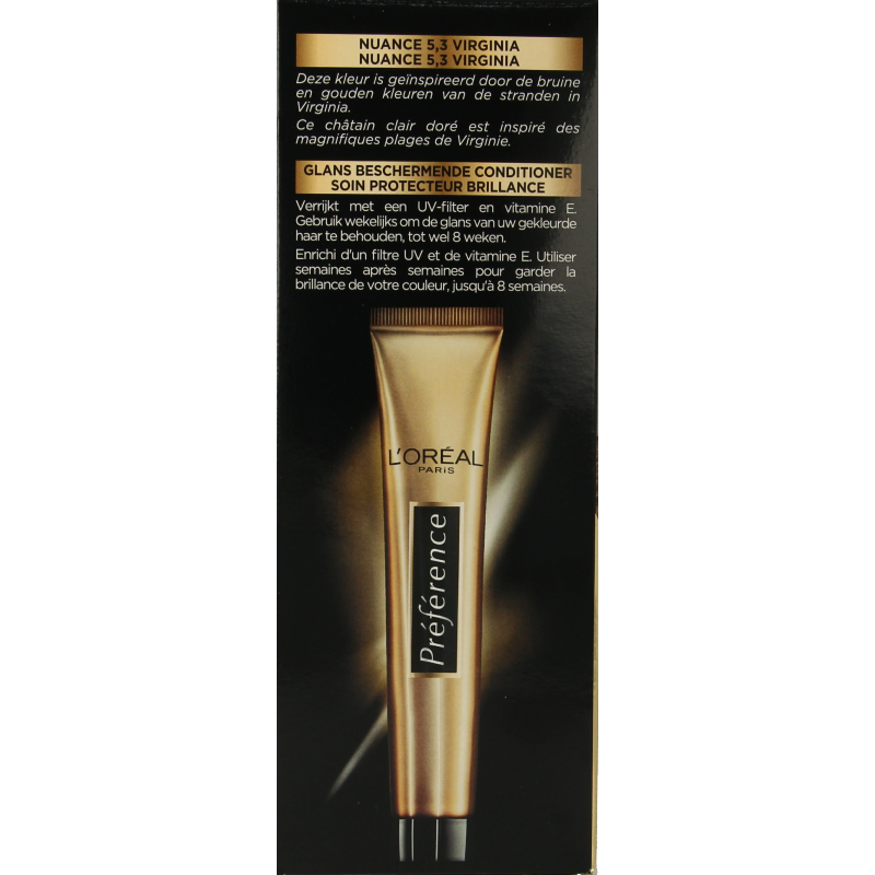 Preference 5.3 Virgin licht goudbruin 1 Set