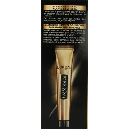 Preference 5.3 Virgin licht goudbruin 1 Set