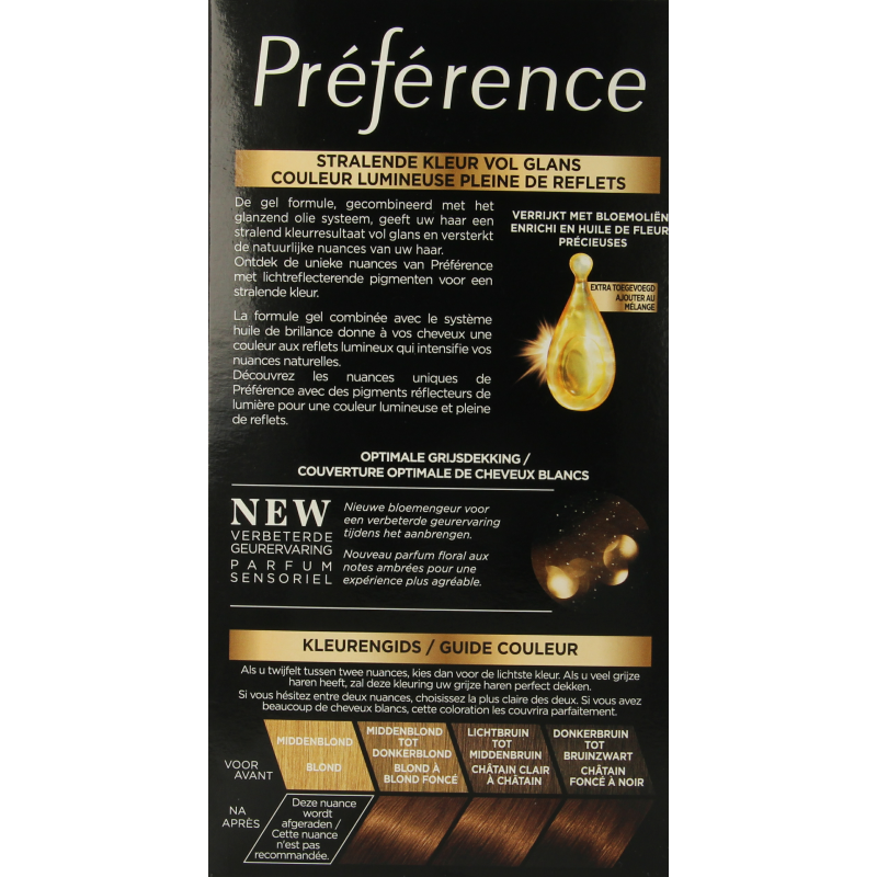 Preference 5.3 Virgin licht goudbruin 1 Set