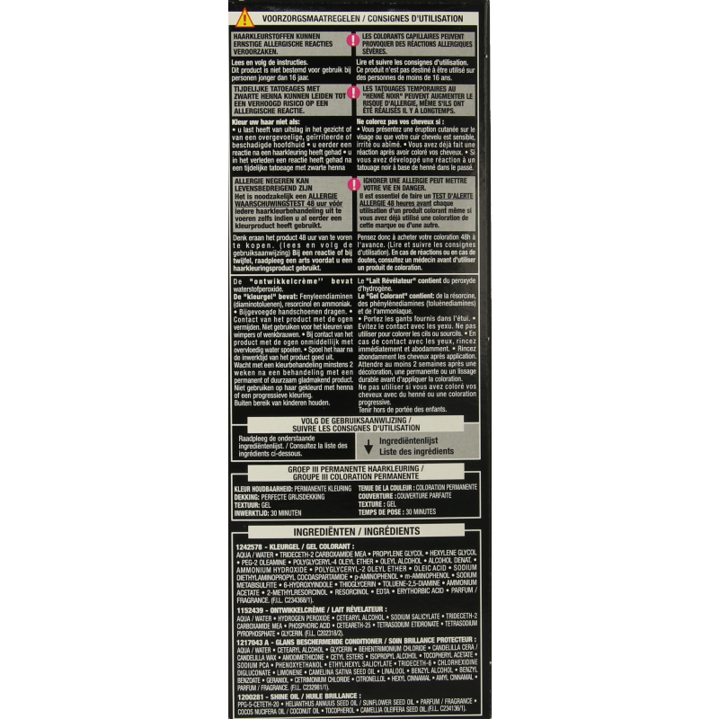 Preference 5.3 Virgin licht goudbruin 1 Set