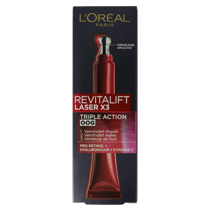 L'Oreal Paris Revitalift laser X3 eyes 15 Milliliter