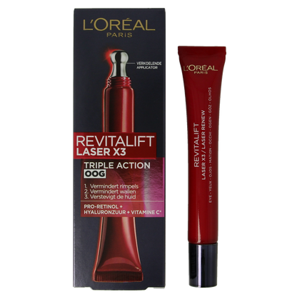 L'Oreal Paris Revitalift laser X3 eyes 15 Milliliter