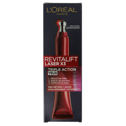 L'Oreal Paris Revitalift laser X3 eyes 15 Milliliter
